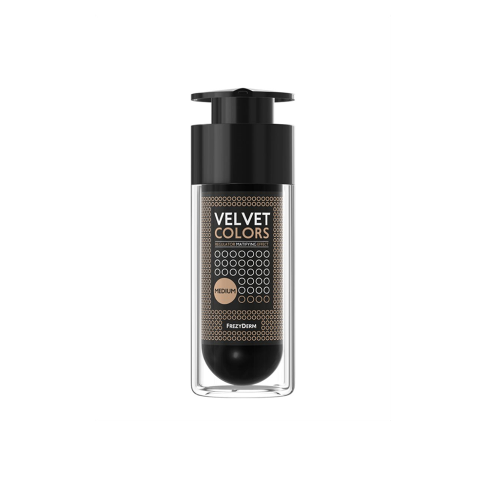 Frezyderm Velvet Colors Maquillaje Mate tono MEDIO 30 ml 5202888271700