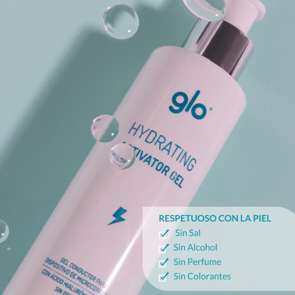 Glo Gel conductor para dispositivo facial 200 ml