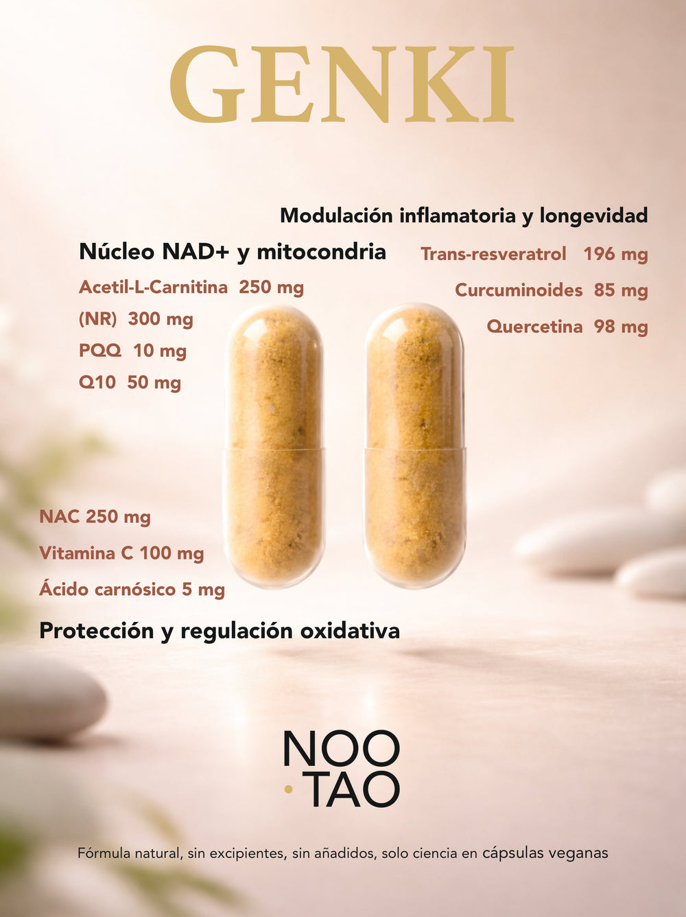 Noo Tao Genki energía celular