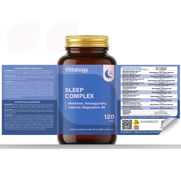 Vittalogy Sleep Premium 120 cápsulas