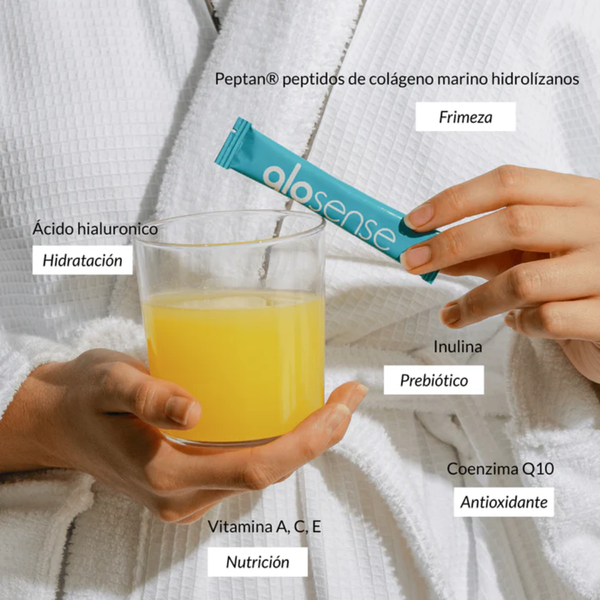 ¡Nuevo! Glo910 Super Skin Sticks de Colágeno Marino Natural Antioxidante 21 sticks