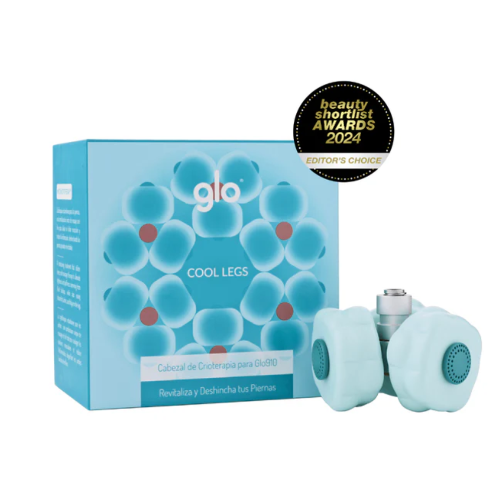 Glo910 Tratamiento Piernas Cansadas: Masajeador + Cool legs