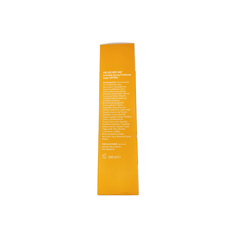 Heliocare 360º Pack Invisible Spray Protector solar SPF50+ 2x200 ml