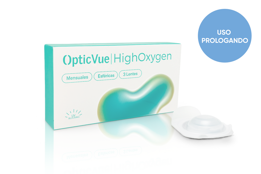 OpticVue HighOxygen Lentillas Mensuales 3 unidades
