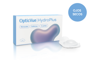 OpticVue HydroPlus Lentillas Mensuales 3 unidades