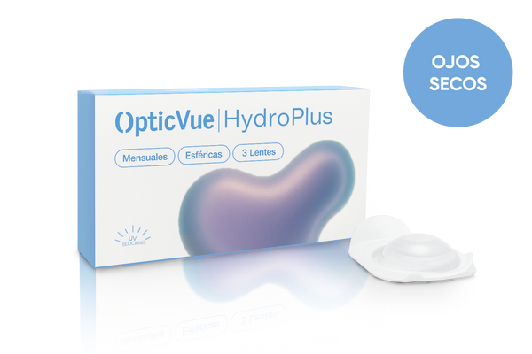 OpticVue HydroPlus Lentillas Mensuales 3 unidades