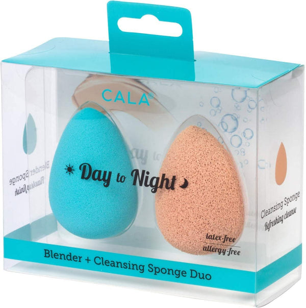 Maymoo Dúo esponjas maquillaje y limpieza facial 2 uds