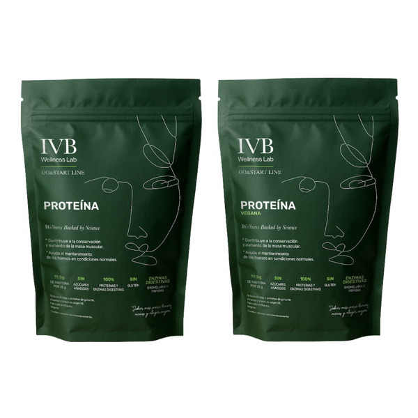 IVB Go&Start Pack Proteínas Vegana + Láctea