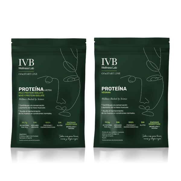 IVB Go&Start Pack Proteínas Vegana + Láctea