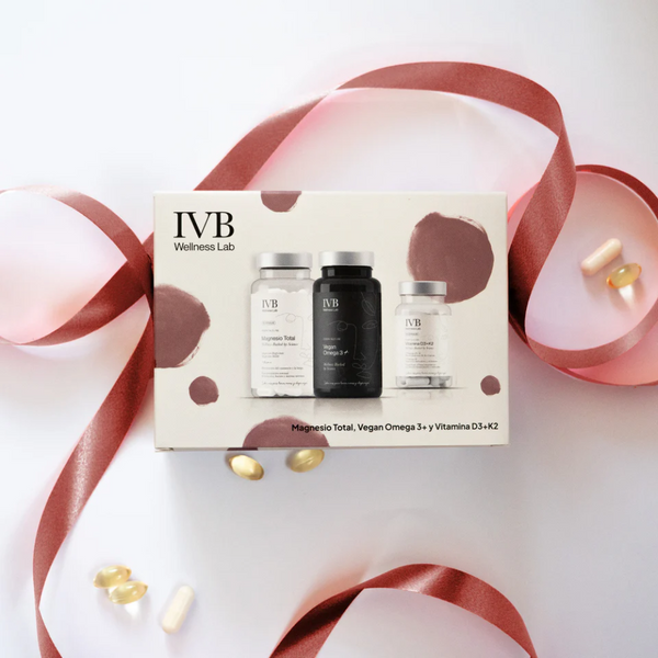 IVB Pack Esenciales: Magnesio total, Vegan Omega 3+ y Vitamina D3+K2