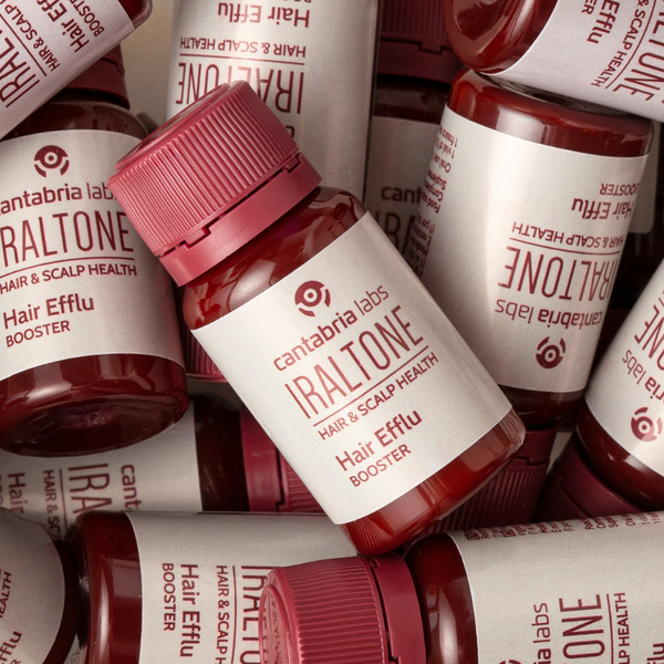 Iraltone Hair Efflu Booster Caida estacional 30 viales de 15 ml