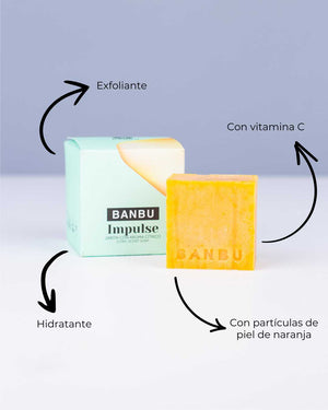 Banbu Jabón de ducha sólido Eco cítrico Impulse 100 g - 5
