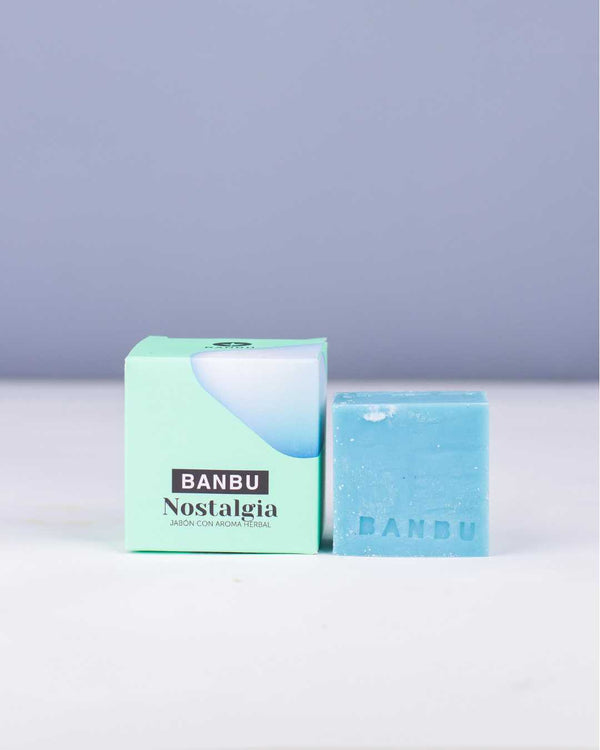 Banbu Jabón de ducha sólido Eco silvestre Nostalgia 100 g