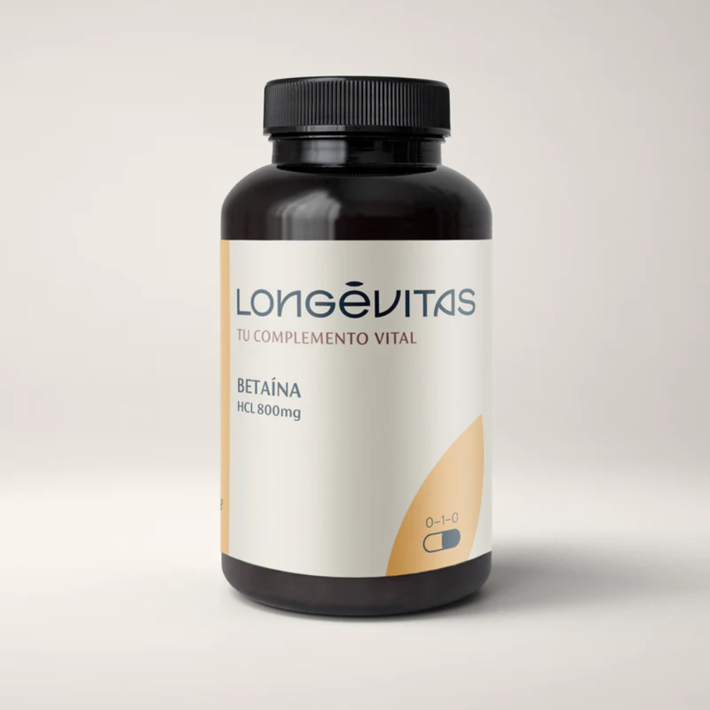 Longevitas Betaína 100 cápsulas