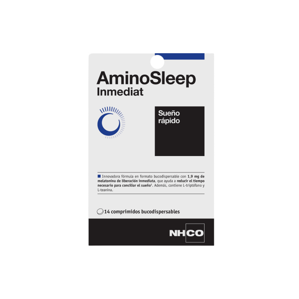 NHCO Amino Sleep Inmediat Sueño rápido 14 comprimidos