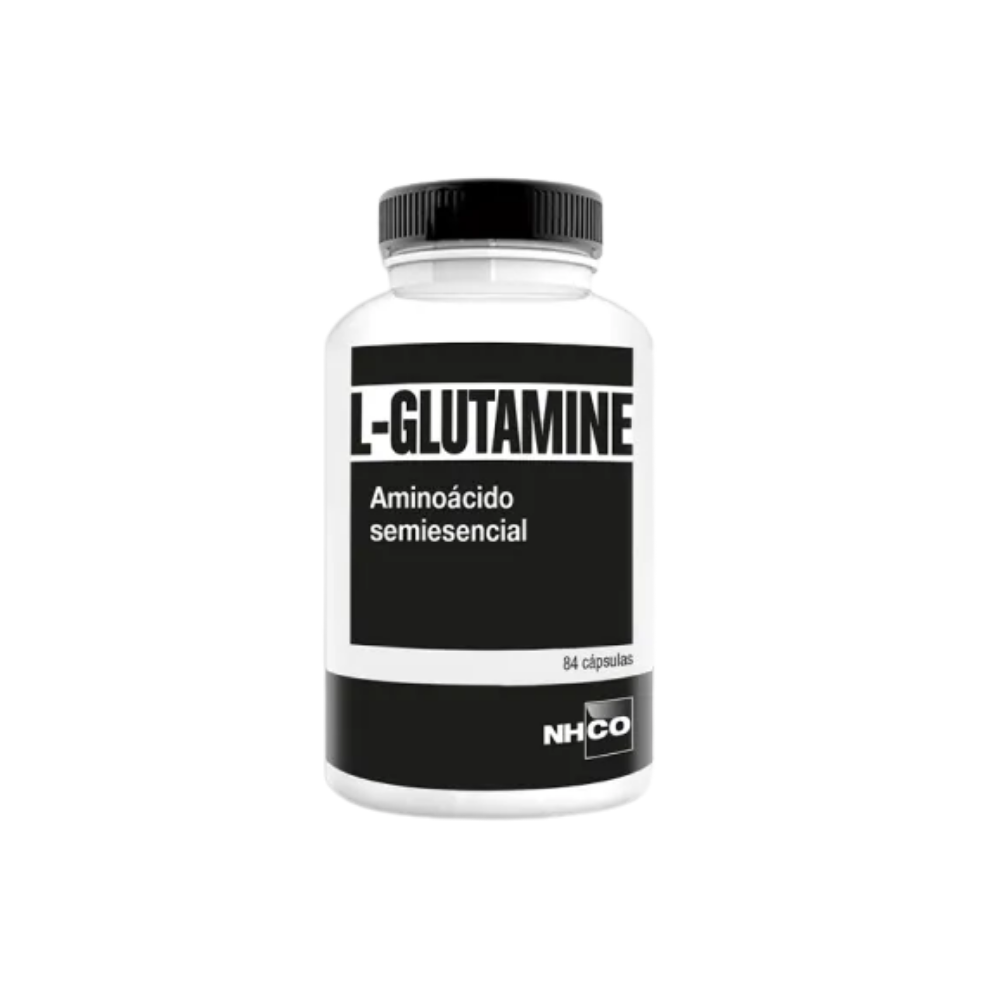 NHCO L-Glutamine Aminoácido semiesencial 84 cáps.