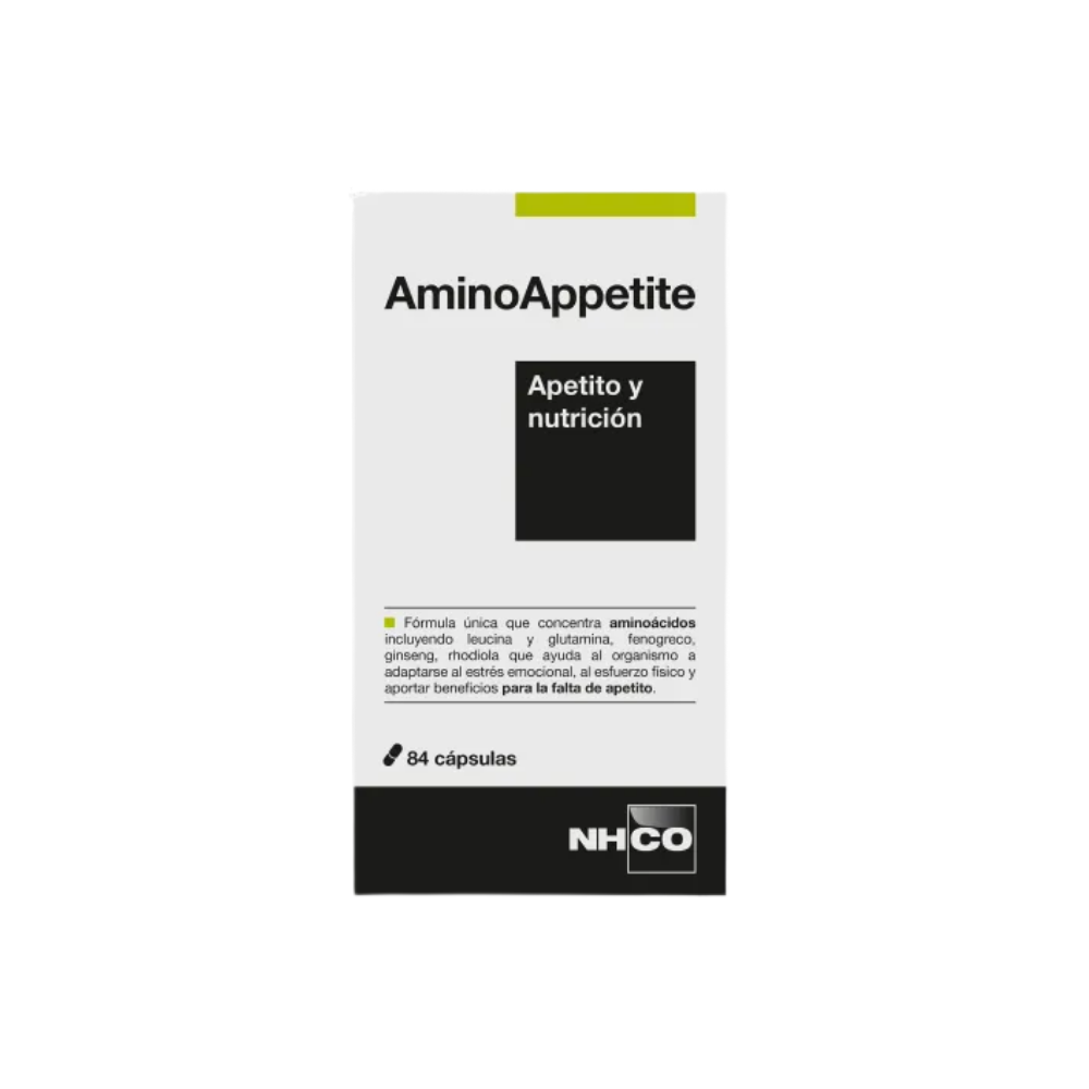 NHCO AminoAppetite Apetito y nutrición 84 cápsulas