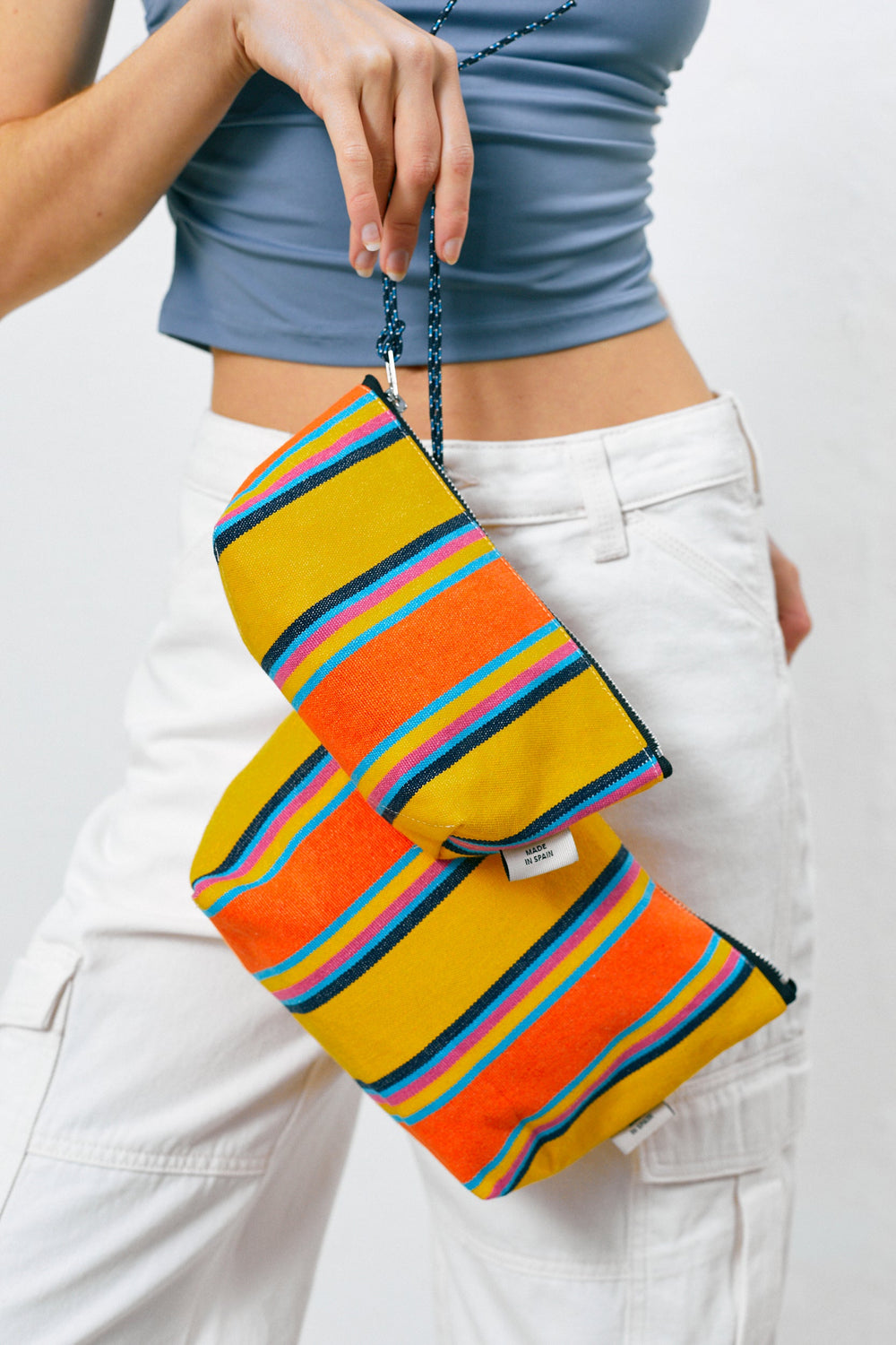 Eturel Neceser lona hamaca amarillo 25cm