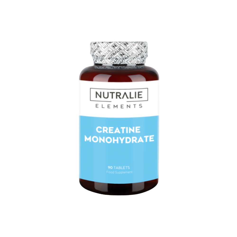 Nutralie Creatina Monohidratada 6000 mg Músculos y Fuerza 90 Comprimidos
