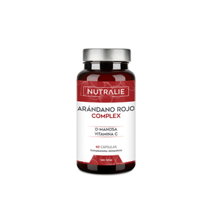 Nutralie American Cranberry com Vitamina C e D-Manose Cistite 60 cápsulas