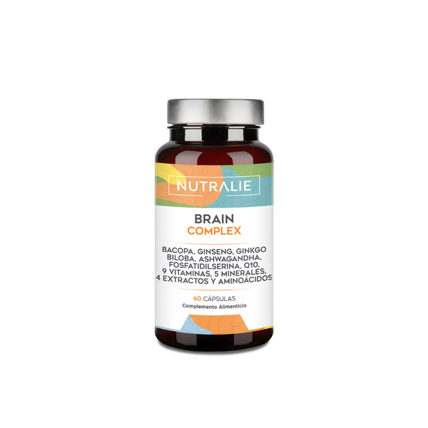 Nutralie Brain Complex Nootropic Agilidade Mental e Memória 60 cápsulas