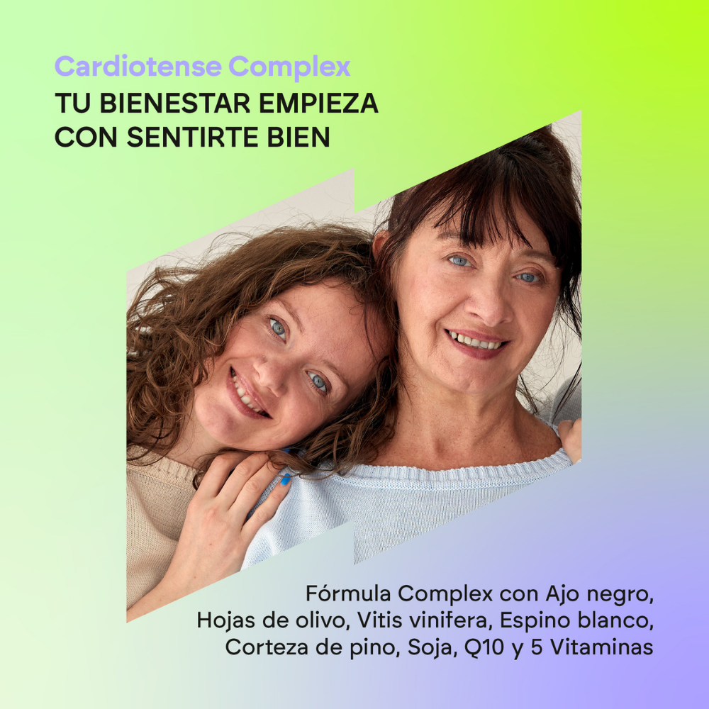 Nutralie Cardiotense Complex 11250 mg con Ajo Negro Tensión Arterial 90 cápsulas