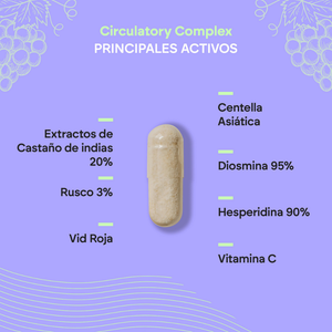 Nutralie Circulatory Complex Diosmina + Hesperidina Piernas Cansadas 60 cápsulas