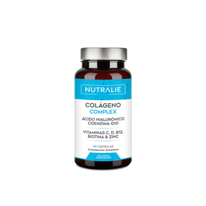 Nutralie Colágeno Complex Hidrolizado con Ácido Hialurónico y Q10 60 cápsulas