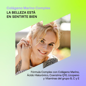 Nutralie Colágeno Marino Complex Ácido Hialurónico Vit E y B12 Piel 60 cápsulas