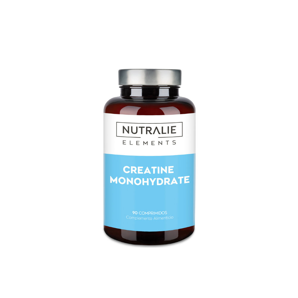 Nutralie Creatina Monohidratada 6000 mg Músculos y Fuerza 90 Comprimidos
