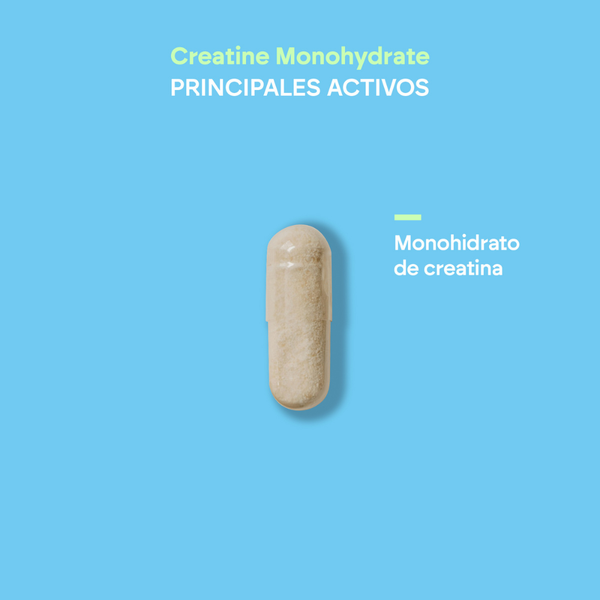 Nutralie Creatina Monohidratada 6000 mg Músculos y Fuerza 90 Comprimidos