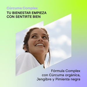 Nutralie Cúrcuma Complex Jengibre y Pimienta Negra Antioxidante 120 cápsulas