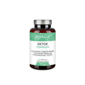 Nutralie Detox Complex + B1 + B6 + Colina Depurativo y Diurético 90 cápsulas