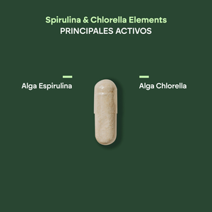 Nutralie Espirulina & Chlorella 1800 mg aumenta Energía y Fuerza 180 cápsulas