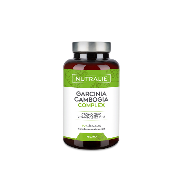 Nutralie Garcinia Cambogia con B2 + B6 + Cromo y Zinc Quemagrasas 90 cápsulas