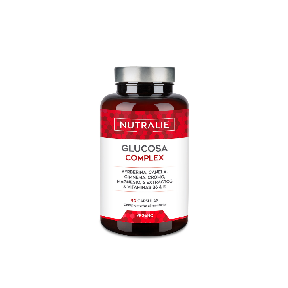 Nutralie Glucosa Complex Berberina + Cromo + Canela Niveles Glucosa 90 cápsulas