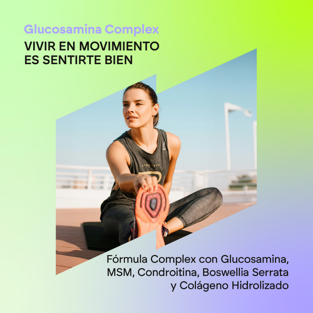 Nutralie Glucosamina Complex con Condroitina para Articulaciones 120 cápsulas