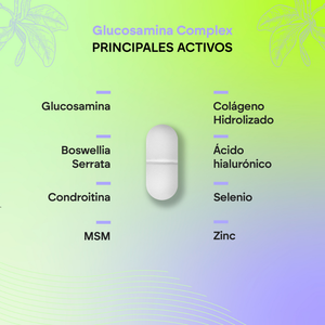 Nutralie Glucosamina Complex con Condroitina para Articulaciones 120 cápsulas