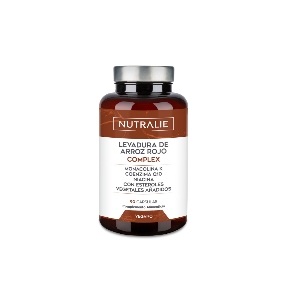 Nutralie Levadura Arroz Rojo con Monacolina K + Q10 + Niacina Colesterol 90caps
