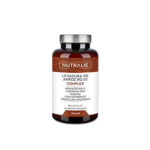 Nutralie Levadura Arroz Rojo con Monacolina K + Q10 + Niacina Colesterol 90caps
