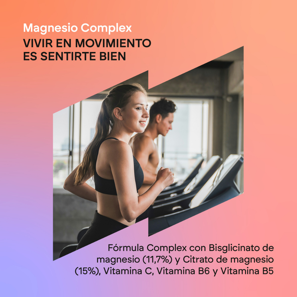 Nutralie Magnesio Complex Bisglicinato y Citrato para Energía 120 cápsulas