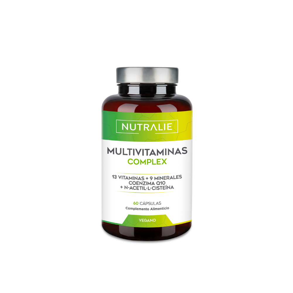 Nutralie Multivitamínico Complex con 29 Activos reducir la Fatiga 60 cápsulas