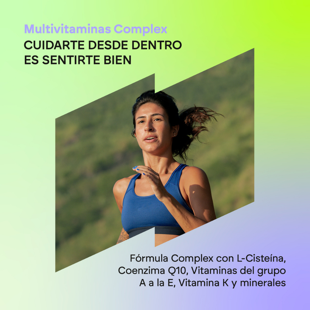 Nutralie Multivitamínico Complex con 29 Activos reducir la Fatiga 60 cápsulas