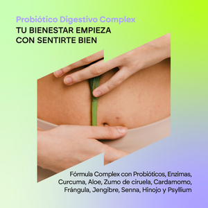 Nutralie Probiótico Digestivo Complex Cúrcuma + Enzimas Digestivas 60 cápsulas