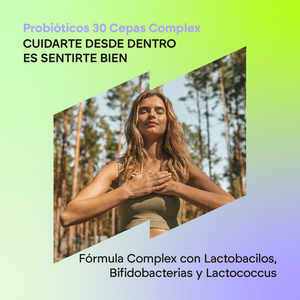 Nutralie Probioticos 30 Cepas 132 billones UFC Biprotics Defensas 60 cápsulas