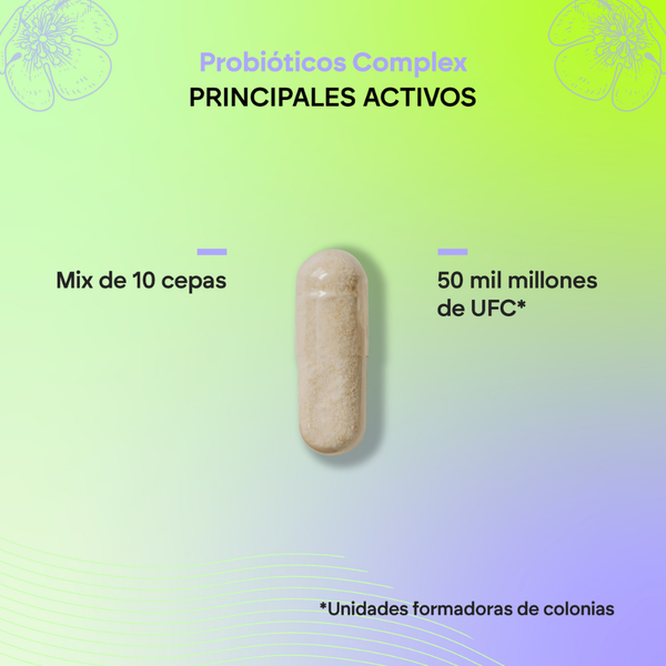 Nutralie Intestinal Probiotics 10 Estirpes Biprotics 60 Cápsulas