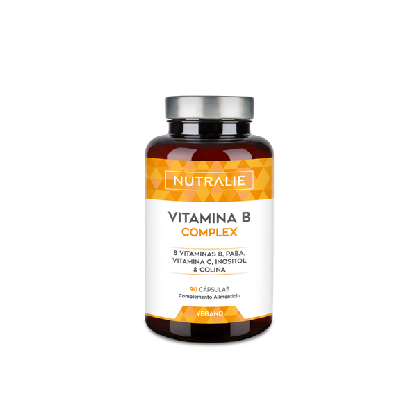 Nutralie Vitamina B Complex + Vit C + Colina + Inositol + PABA 90 cápsulas