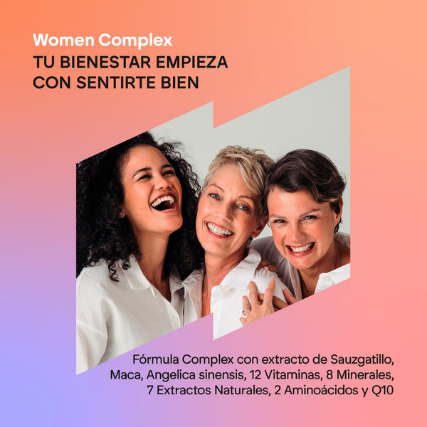 Nutralie Women Complex con Q10 regula Actividad Hormonal 90 cápsulas