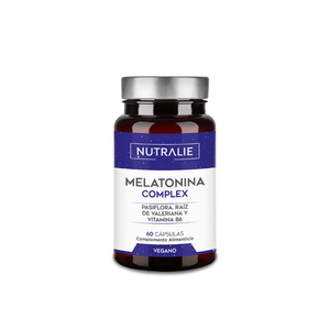 Nutralie Melatonina + Pasiflora + B6 y Raíz Valeriana Dormir Bien 60 cápsulas