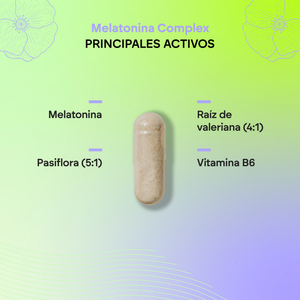 Nutralie Melatonina + Pasiflora + B6 y Raíz Valeriana Dormir Bien 60 cápsulas